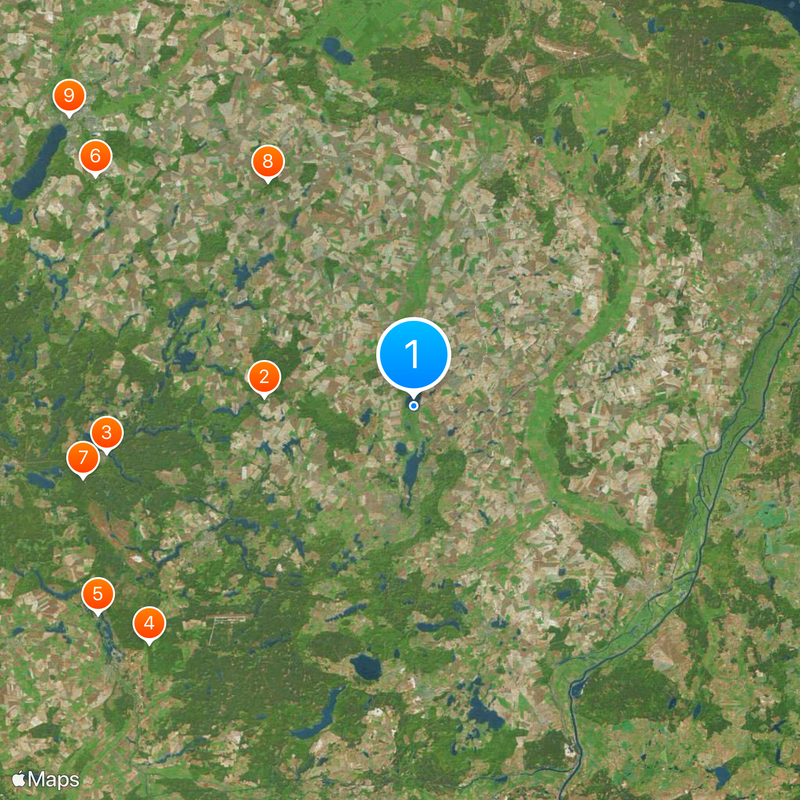 Landkreis Uckermark Karte