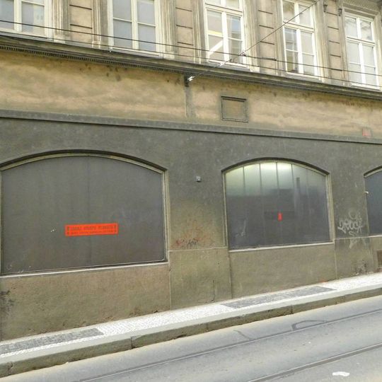 Pamětní deska Karla Havlíčka Borovského na Smetanově nábřeží v Praze