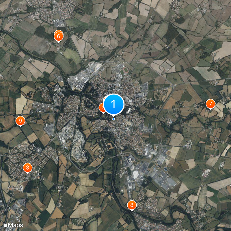 Montaigu Map