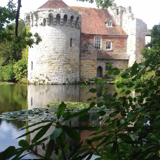 Causeway And Walls About 20 Metres West Of Old Scotney Castle