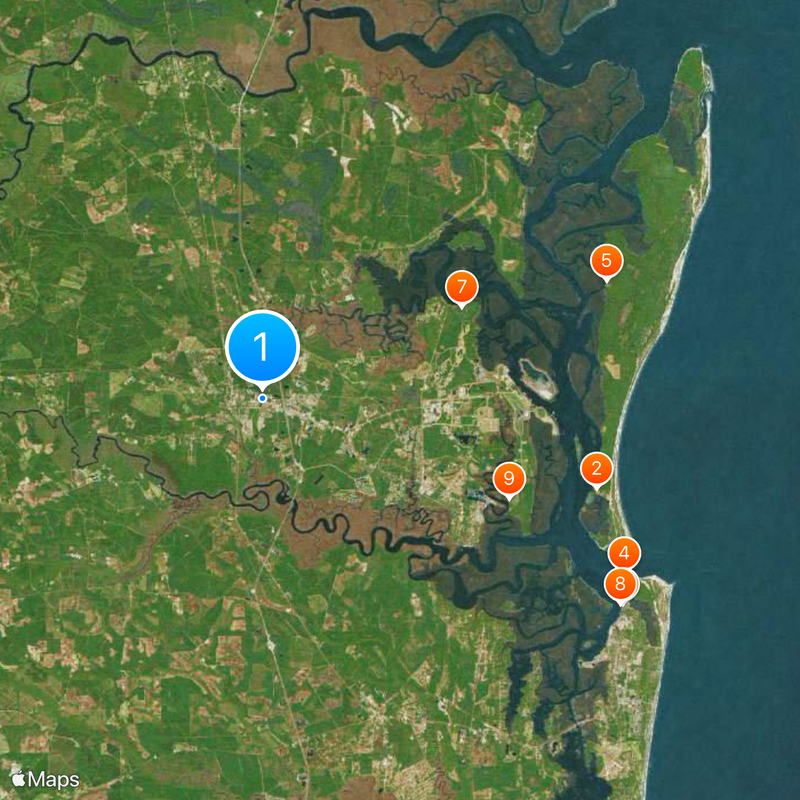 Kingsland Map