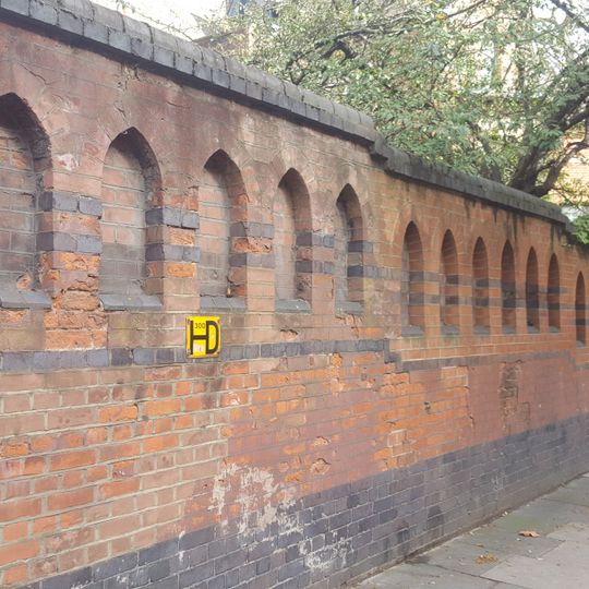 Boundary Wall To Road At Fairfield Match Works