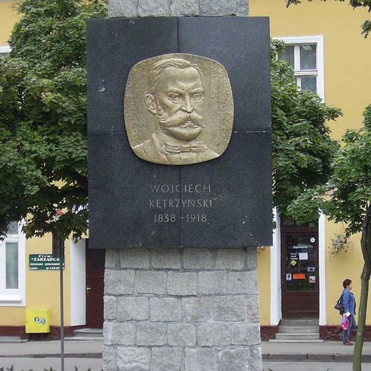Wojciech Kętrzyński Monument in Kętrzyn