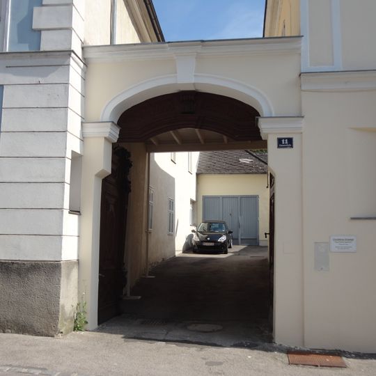 Portal des ehem. Palais Althan-Pignatelli in Wien