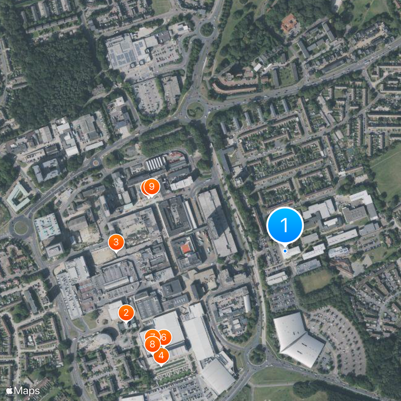 Harlow College Map