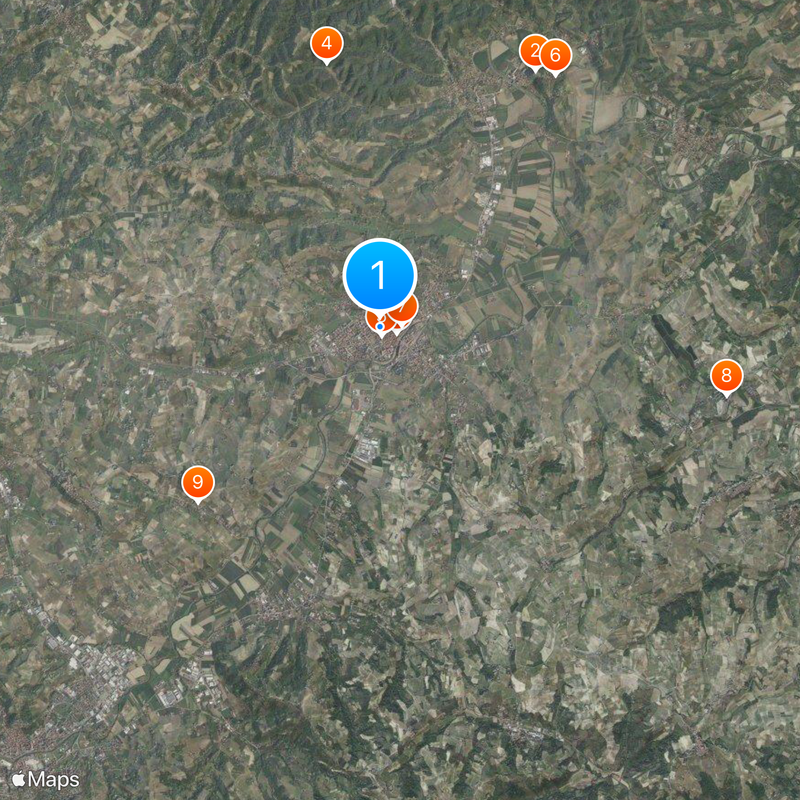 Nizza Monferrato Mappa