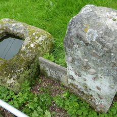 Ousley Cross Base And Shaft At Ngr Sk 1255 4452