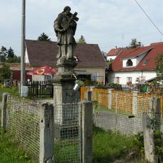 Statue of John of Nepomuk in Staré Sedlo, Sokolov District