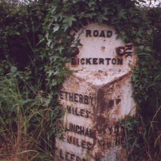 Milestone, between Bickerton & Walton