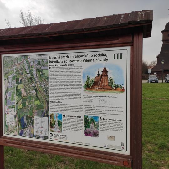 Naučná stezka hrabovského rodáka, básníka a spisovatele Viléma Závady