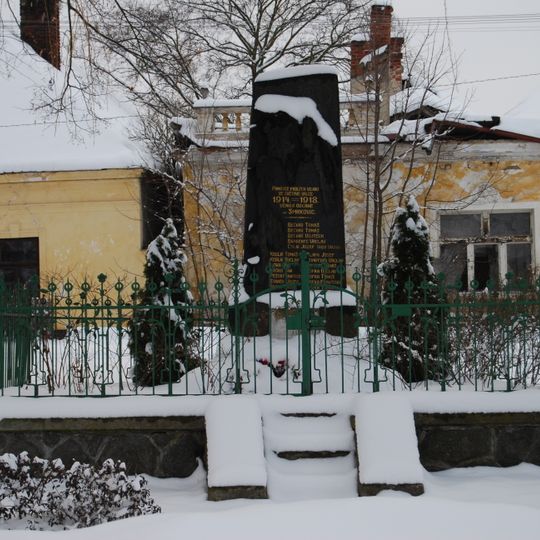World War I memorial in Smrkovice