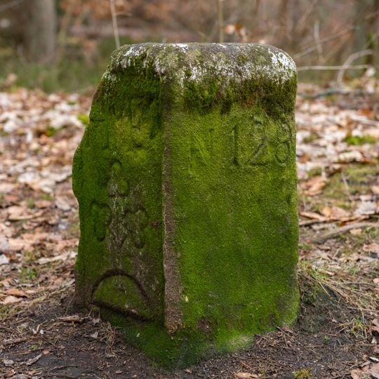 Grenzstein Heilstättenstraße 130 in Zirndorf