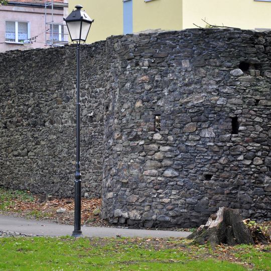 Defensive walls in Paczków
