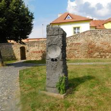 Plastika u Galerie Slováckého muzea v Uherském Hradišti