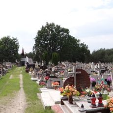 Parish cemetery in Bieliny
