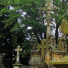 Cmentarz klasztorny w Krzeszowie