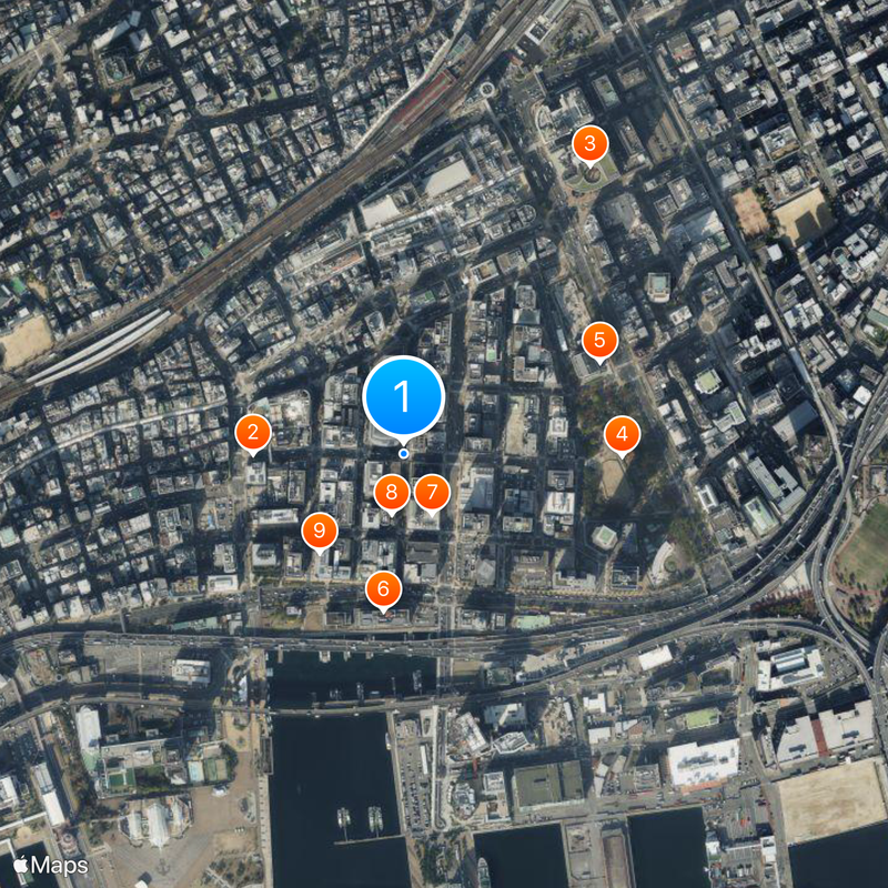 Kobe foreign settlement Mappa