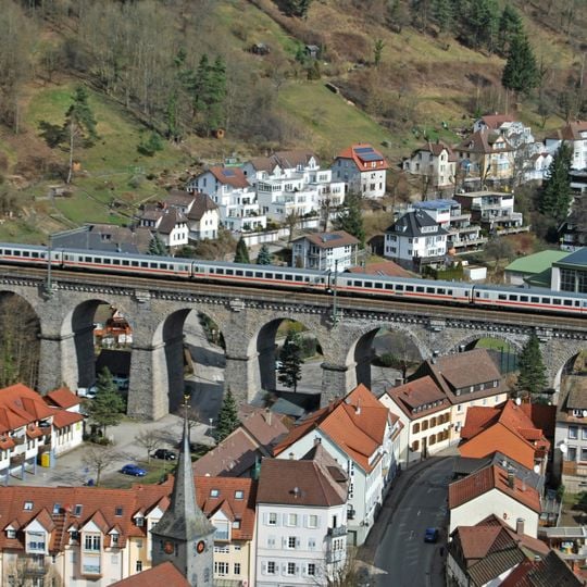Eisenbahnviadukt Hornberg