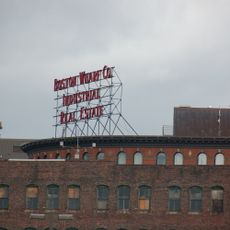 Boston Wharf Co. Sign