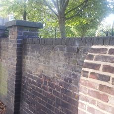 Garden Wall And Gates At St Peter's Vicarage