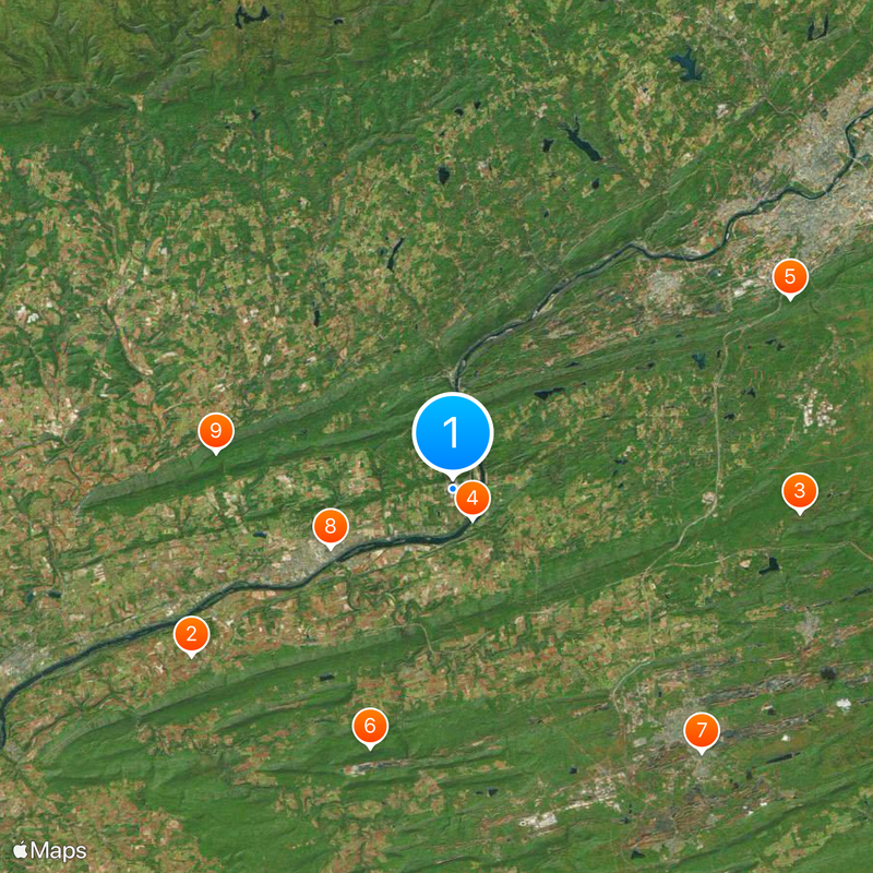 Susquehanna Steam Electric Station Map