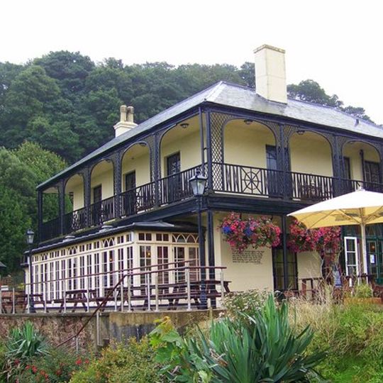 The Ness House Hotel And Attached Courtyard Wall