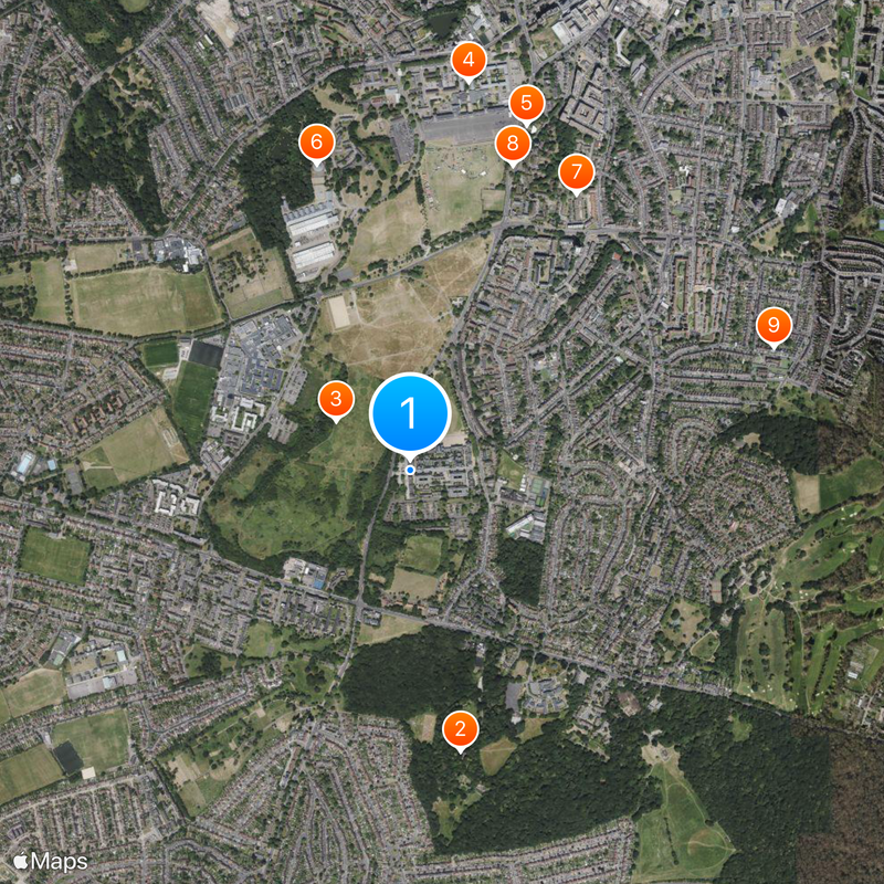 Royal Military Academy, Woolwich Map