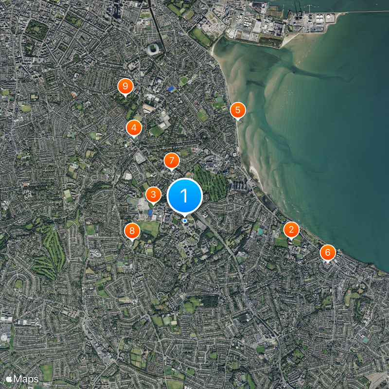 University College Dublin Map
