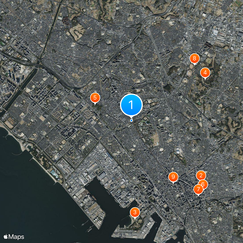 Chiba University Map