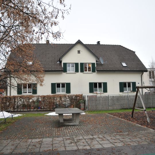 Meisterhäuser an der Achstraße 6 und 8 in Hard