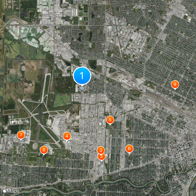 Red River College Polytechnic Map