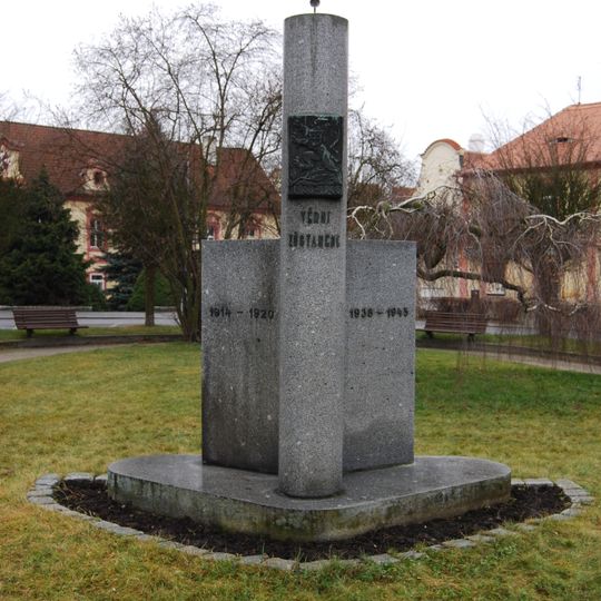 World wars memorial in Horažďovice