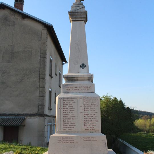War memorial of Maillat