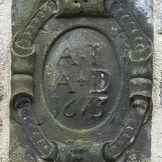 Commemorative plaque to Provost Skene's House