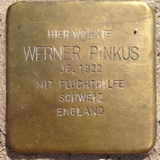 Stolperstein dedicated to Werner Pinkus