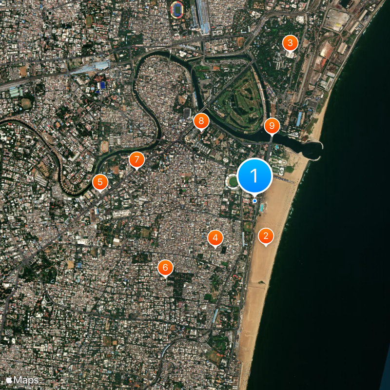 Presidency College Map
