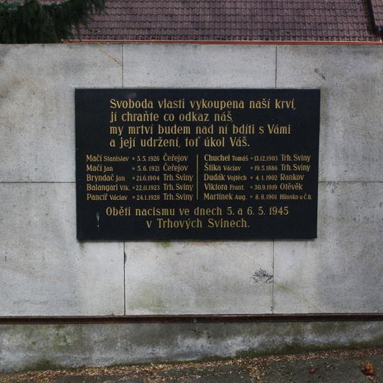 Pamětní deska 2. světové války