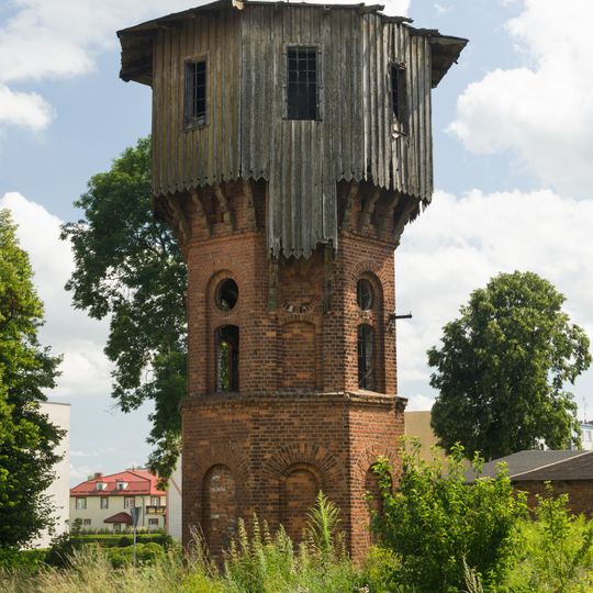 Water towers in Górowo Iławeckie