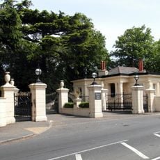 Gates, Gates Piers And Flanking Walls At Main Entrance To St Michael's Convent