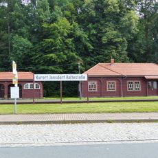 Train stop Kurort Jonsdorf Haltestelle
