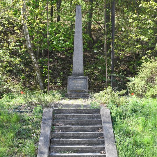 World War II memorial in Velatice