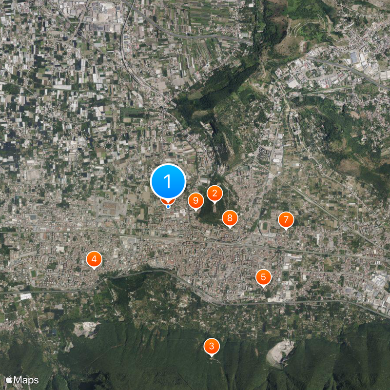 Nocera Inferiore Map