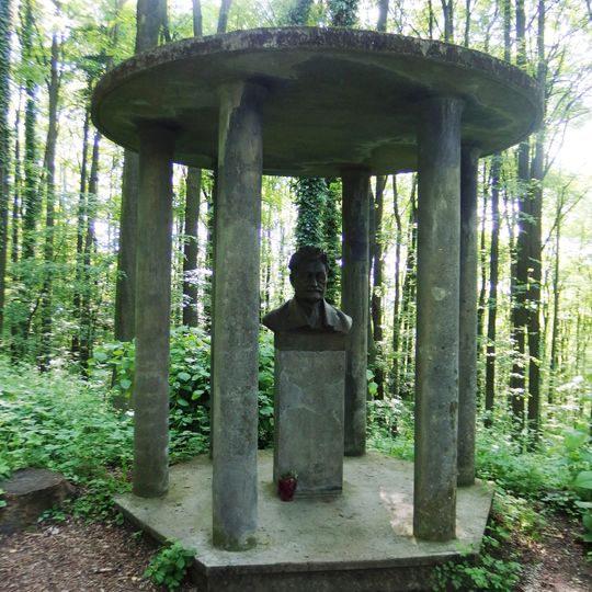 Pavilion with a bust of Leoš Janáček