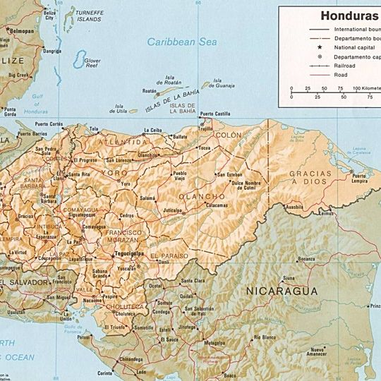 Geografía de Honduras