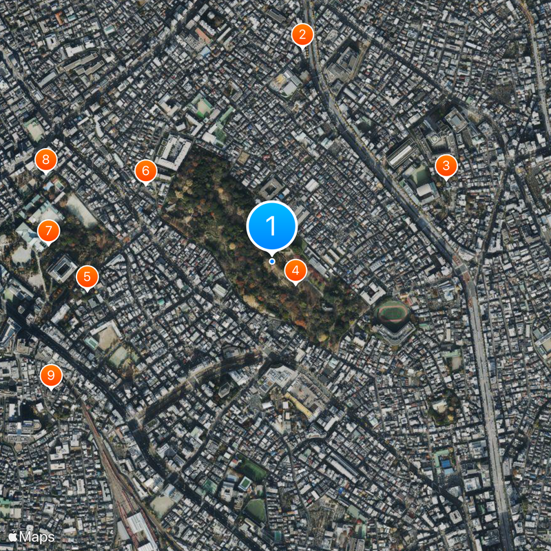 Koishikawa Yōjōsho Map
