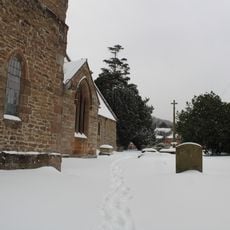 Churchyard cross in Holy Rood churchyard