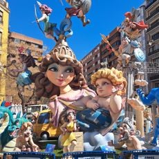 Falla Plaza del Pintor Segrelles