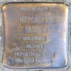 Stolperstein dedicated to Margarethe Basch