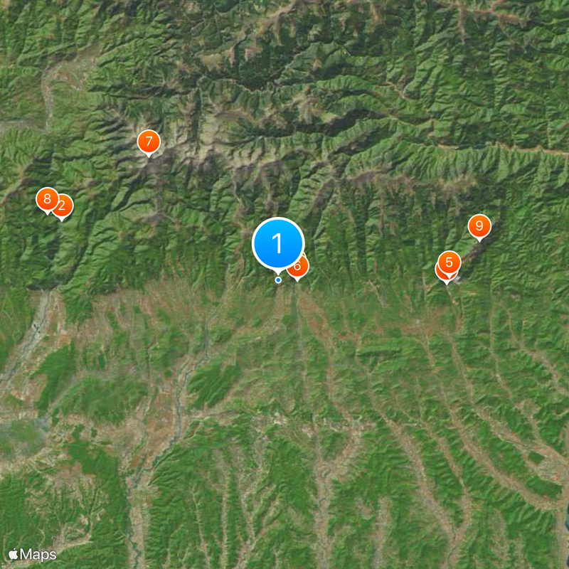 Peștera Muierilor Kaart