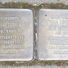 Stolperstein en memoria de Regina Herrmann